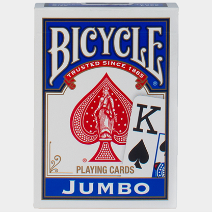 Billede af Bicycle kort med jumbo index - Blå