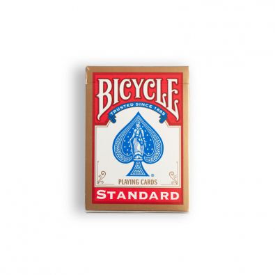 Bicycle kort i Rød