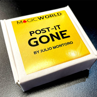 POST IT GONE by Julio Montoro and MagicWorld - fantastisk korttrick med overraskelse
